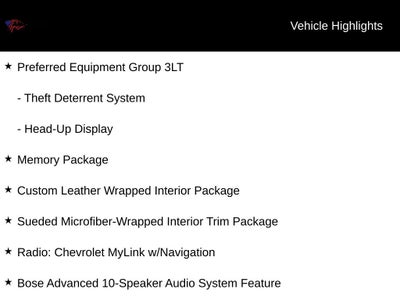 2015 Chevrolet Corvette Stingray 3LT