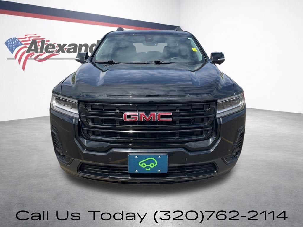 Used 2022 GMC Acadia SLT with VIN 1GKKNUL44NZ139555 for sale in Alexandria, Minnesota